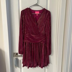 Lilly Pulitzer size 6 tags on cocktail dress